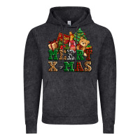 Vintage Black merry xmas with christmas Vintage Hoodie - AdoDesignShop