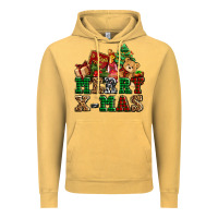 Vintage Mustard merry xmas with christmas Vintage Hoodie - AdoDesignShop