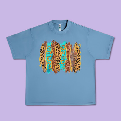 Western Brushstrokes Urban Heavy Tee Designed By Adodesignshop