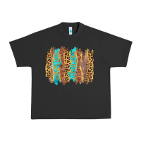 Pigment Black western brushstrokes Urban Heavy Tee - AdoDesignShop