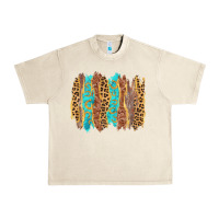 Sandshell western brushstrokes Urban Heavy Tee - AdoDesignShop