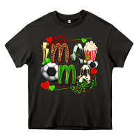 Asphalt mama soccer with popcorn Heavy Core Tee - texasbilliewilder