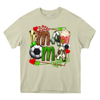 Mossy mama soccer with popcorn Heavy Core Tee - texasbilliewilder