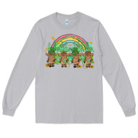 Moon Dust st patrick's day baby highland cow Long Sleeve Tee - MaliasSmallBusiness