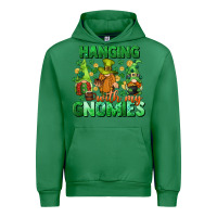 Emerald St. Patrick's Day gnomes Urban Hoodie - CowGirlArtShop