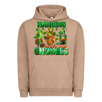 Pigment Burro St. Patrick's Day gnomes Urban Hoodie - CowGirlArtShop