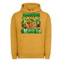 Pigment Peanut Butter St. Patrick's Day gnomes Urban Hoodie - CowGirlArtShop
