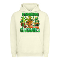 Pigment Pistachio St. Patrick's Day gnomes Urban Hoodie - CowGirlArtShop