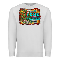 Dove Grey feliz navidad Premium Sweatshirt - RanaPortraitStore