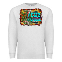 Oatmeal Heather feliz navidad Premium Sweatshirt - RanaPortraitStore
