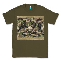 Army Green camouflage bull skull Classic Tee - Jasminsmagicworld