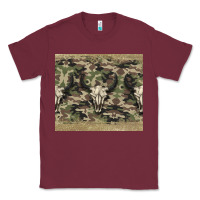 Burgundy camouflage bull skull Classic Tee - Jasminsmagicworld