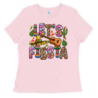 Bubblegum Pink let s fiesta Ladies Tee - Zillion Design Studio
