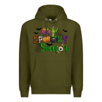 Army Green It's Spooky Season Premium Hoodie - texasbilliewilder