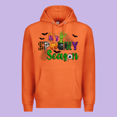 It's Spooky Season Premium Hoodie Designed By Texasbilliewilder
