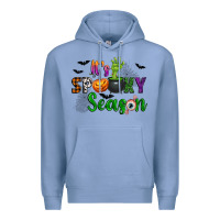 Colony Blue It's Spooky Season Premium Hoodie - texasbilliewilder