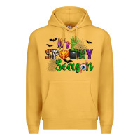 Mustard It's Spooky Season Premium Hoodie - texasbilliewilder