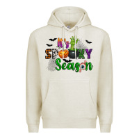 Oatmeal Heather It's Spooky Season Premium Hoodie - texasbilliewilder