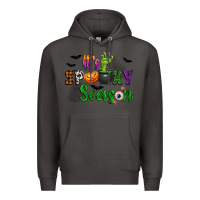 Smoke It's Spooky Season Premium Hoodie - texasbilliewilder