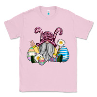 Bubblegum Pink easter gnome with eggs Classic Tee - AdoDesignShop