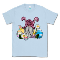 Dusty Blue easter gnome with eggs Classic Tee - AdoDesignShop