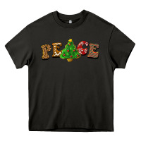 Asphalt christmas peace Heavy Core Tee - BarkalooDesign