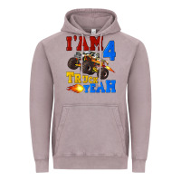 Vintage Zinc i'am four truck yeah Vintage Hoodie - Artiststas