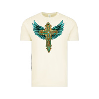 Vintage Arctic wing cross Vintage Tee - Artiststas