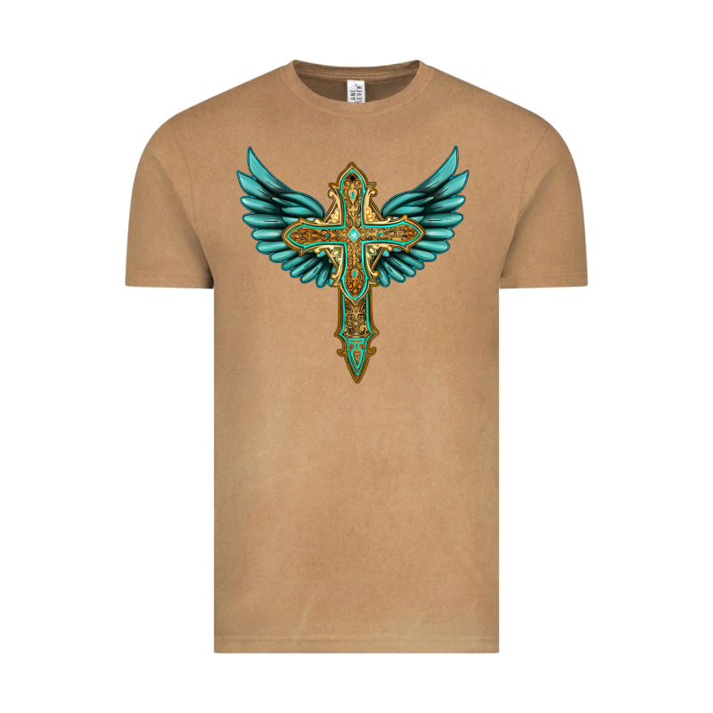 Wing Cross Vintage Tee by Artiststas | Teevron
