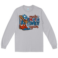 Moon Dust make america cowboy again Long Sleeve Tee - MaliasSmallBusiness