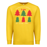 Lemon All Want For Christmas is You Just Kidding I Want Cats Premium Sweatshirt - Bettercallsaul