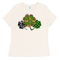 Bone st patricks day shamrock gold Ladies Tee - RanaPortraitStore