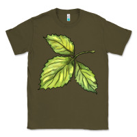 Army Green green leaf Classic Tee - BarkalooDesign
