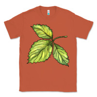 Copper green leaf Classic Tee - BarkalooDesign