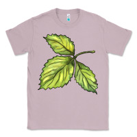 Lilac green leaf Classic Tee - BarkalooDesign