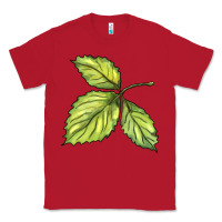 Red green leaf Classic Tee - BarkalooDesign