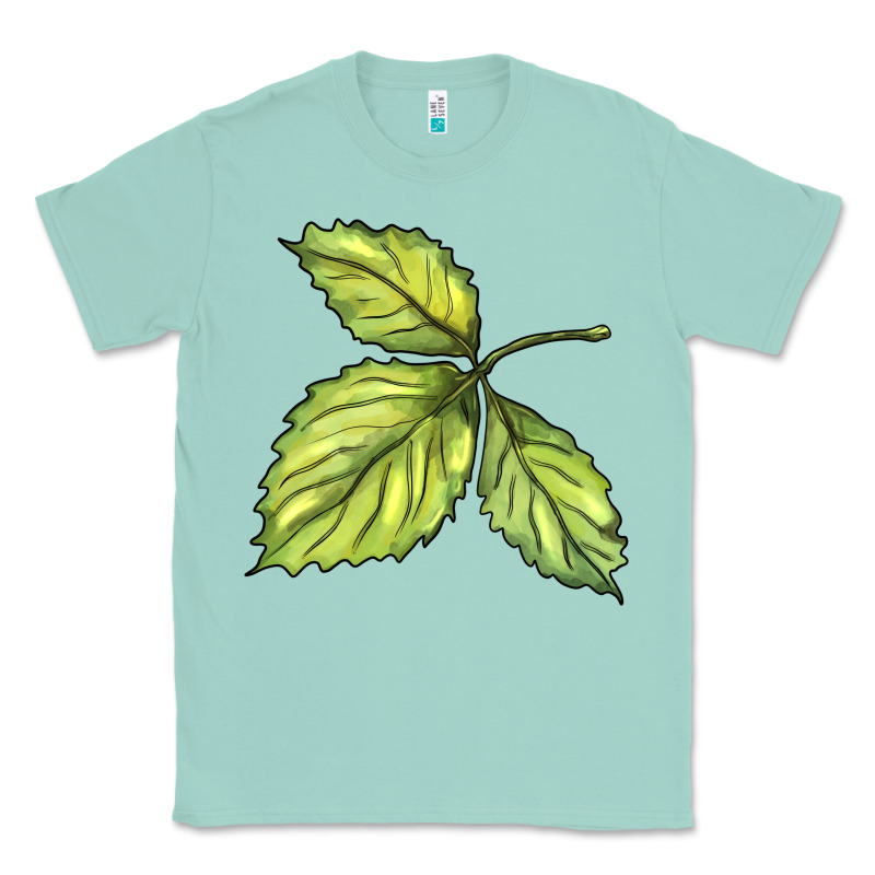 Green Leaf Classic Tee by BarkalooDesign | Teevron