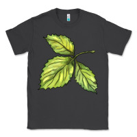 Smoke green leaf Classic Tee - BarkalooDesign