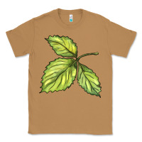 Toasted Coconut green leaf Classic Tee - BarkalooDesign