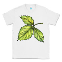 White green leaf Classic Tee - BarkalooDesign