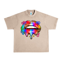 French Oak pride lips Urban Heavy Tee - AdoDesignShop