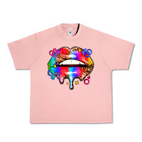 Salmon pride lips Urban Heavy Tee - AdoDesignShop