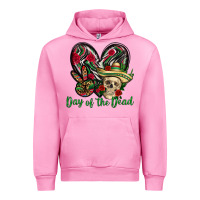 Fuchsia Pink Day of the dead Mexico Urban Hoodie - HowdyJamesFarm