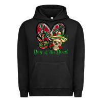 Pigment Black Day of the dead Mexico Urban Hoodie - HowdyJamesFarm