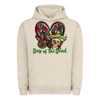 Pigment French Oak Day of the dead Mexico Urban Hoodie - HowdyJamesFarm
