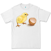 White chick with egg Premium Tee - RanaPortraitStore