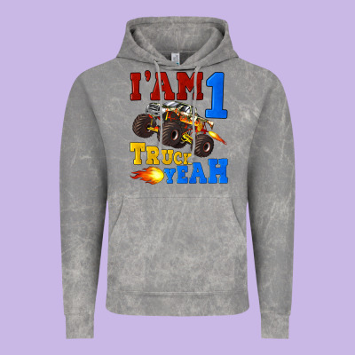 I'am One Truck Yeah Vintage Hoodie Designed By Artiststas