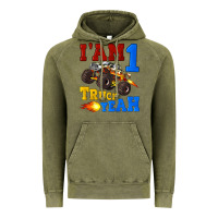 Vintage Olive i'am one truck yeah Vintage Hoodie - Artiststas
