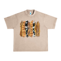 French Oak western brushstrokes Urban Heavy Tee - AdoDesignShop