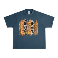 Midnight Navy western brushstrokes Urban Heavy Tee - AdoDesignShop